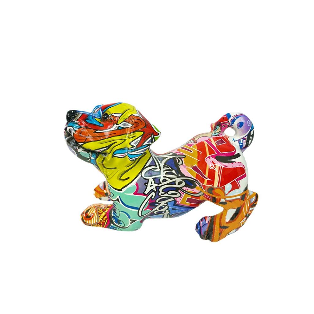 Sitzender Hund Wohnzimmer Weinschrank Handwerksdekoration Heim Desktop Büro Ornament Dekoration Geschenk