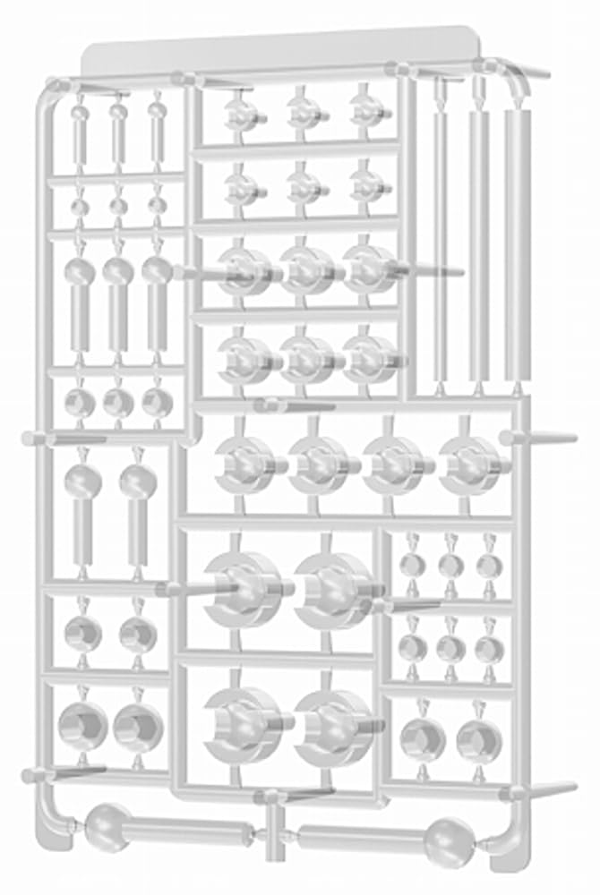 Hobby Base Double Ball for Plastic Models PPC-T130 Joint, Clear,