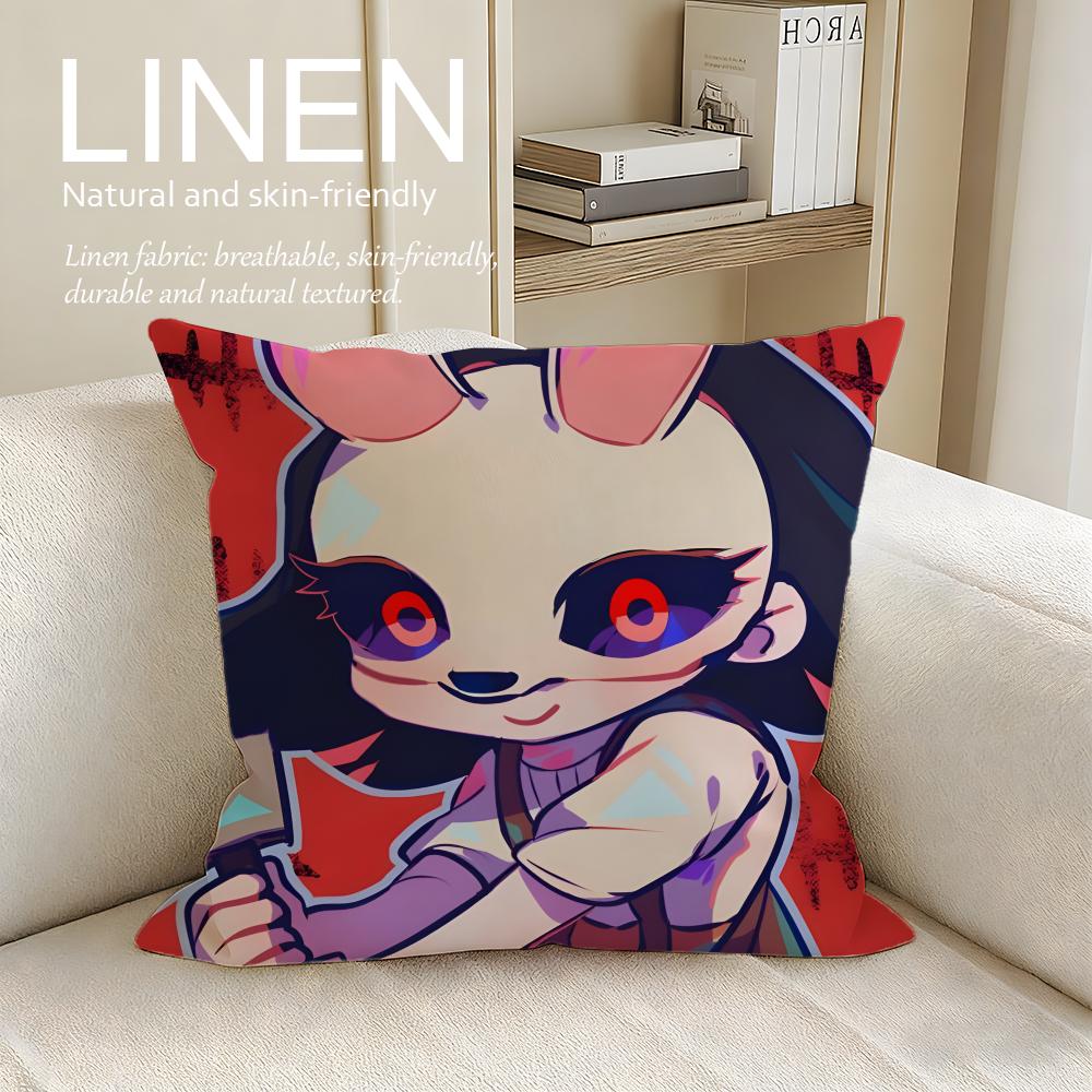 Game Game DDeads BBy DDaylight Cushion Cover Pillowcase Set Pcs x x Breathable Washable Sofa Cushion Cover