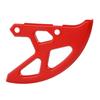 New Red Rear Brake Caliper Guard+Disc Cover For Honda CR125R CR250R CRF 250 450 R X
