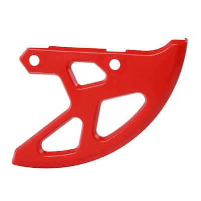 Neuer roter Bremssattelschutz hinten + Bremsscheibenabdeckung für Honda CR125R CR250R CRF 250 450 R X