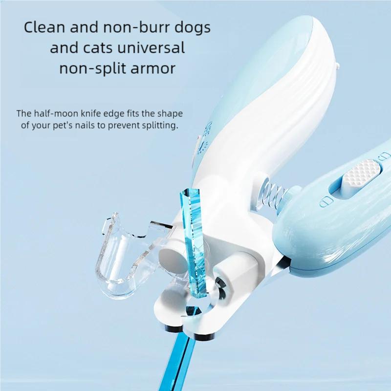 Professional Pet Nail Clippers Cat Nail Trimmer Labor-Saving Pet Claw Grooming Scissors for Dogs Small Animals Paw Nail Trimmer