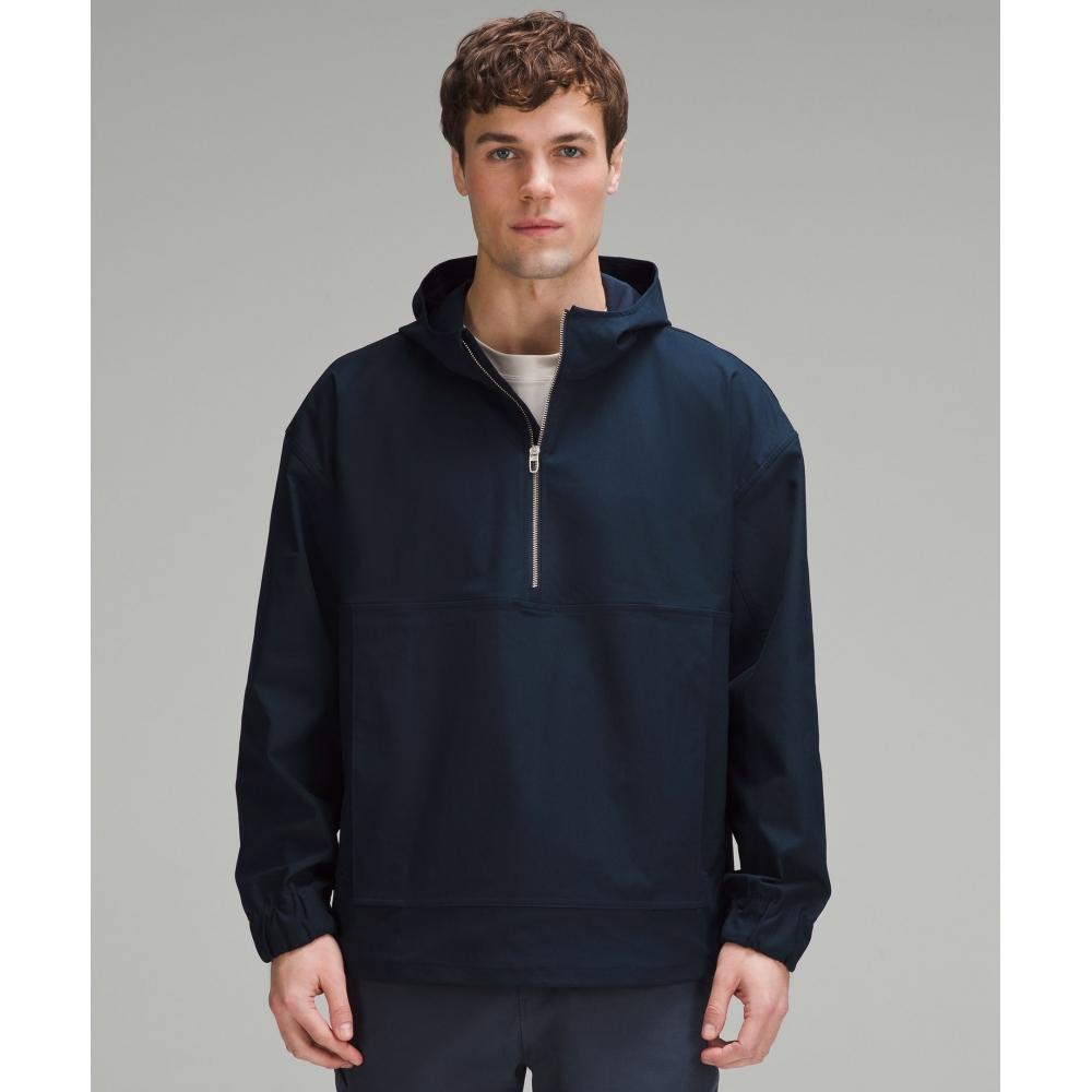 

Lululemon Smooth Twill Anorak Half Zip True Navy XS