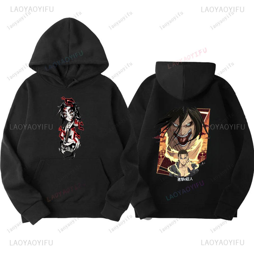 

Атака Титанов Аниме Леви Аккерман Графическое Худи Мужские Женские Толстовки 2025 Популярные Горячие Аниме Толстовки 3XL