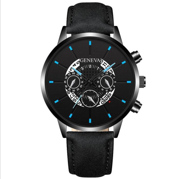 Geneva Wish Fashion Creative Calendar, Men'S Business Belt Watch