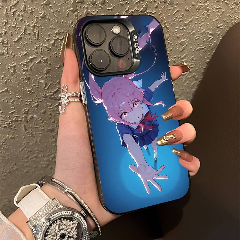 S-Saiko No S-Sutoka Phone Case For iPhone 15,16,12,14,13,17,11,E,Pro,Max,Plus,Air,Mini Black TPU Cover