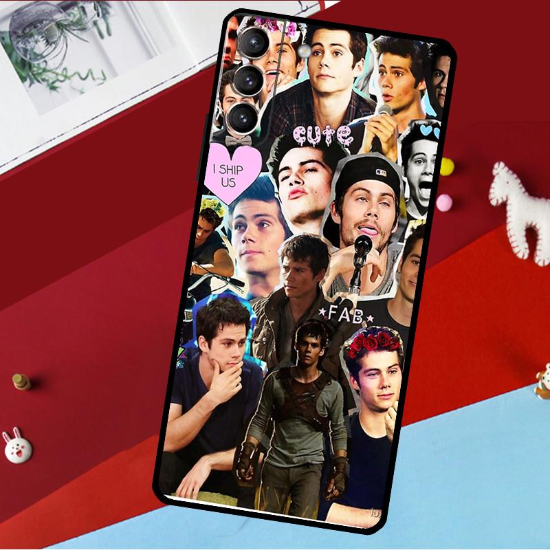 

Dylan O Brien Collage Teen Wolf Funda For Samsung Galaxy S26 S25 S24 S21 S22 S20 Ultra S9 S10 Plus S23 FE S25 FE Phone Case Galaxy S24 FE