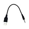 3.5mm Male to USB AUX Jack Audio Cable Charge Adapter Cord Wire for Car MP3
