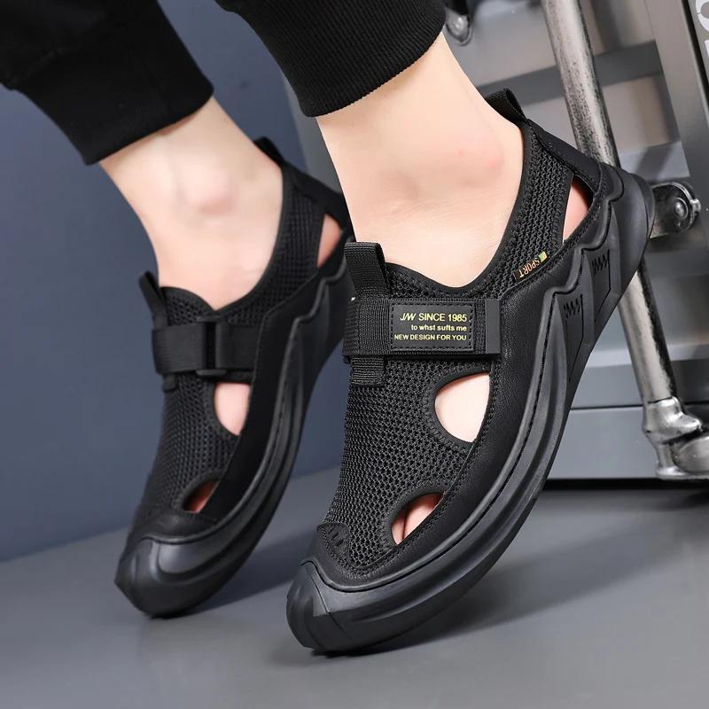 New Large Size Men's Sneakers Summer Comfy Lightweight Soft Loafers Breathable Sport Casual Shoes Zapatillas Hombre Driving Shoe