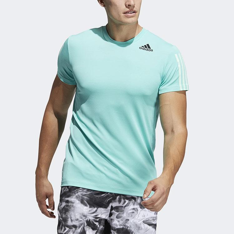 Adidas H.rdy 3s Training Quick-Dry Breathable Short Sleeve T-Shirt Men Tops Acid-Mint GP7654
