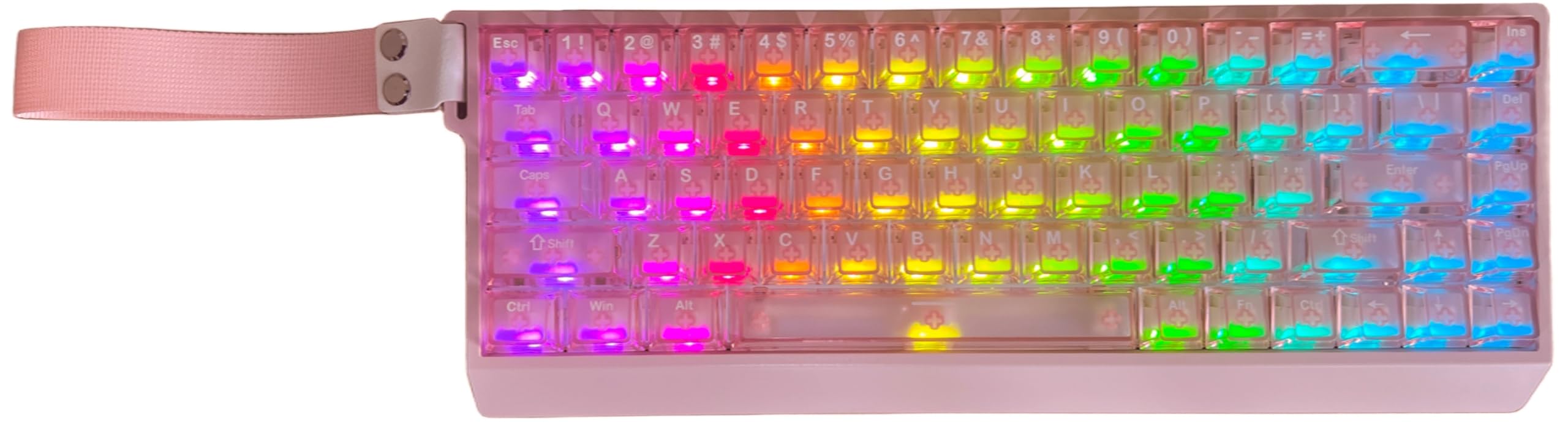 

CAROTMAS Mercury68 MAR68 PRO Pink Rapid Trigger Magnetic Switch Gaming Mechanical TKL 68 English Hot RT 8000Hz Polling Input 0 Dead Zone PRO Keyboard,