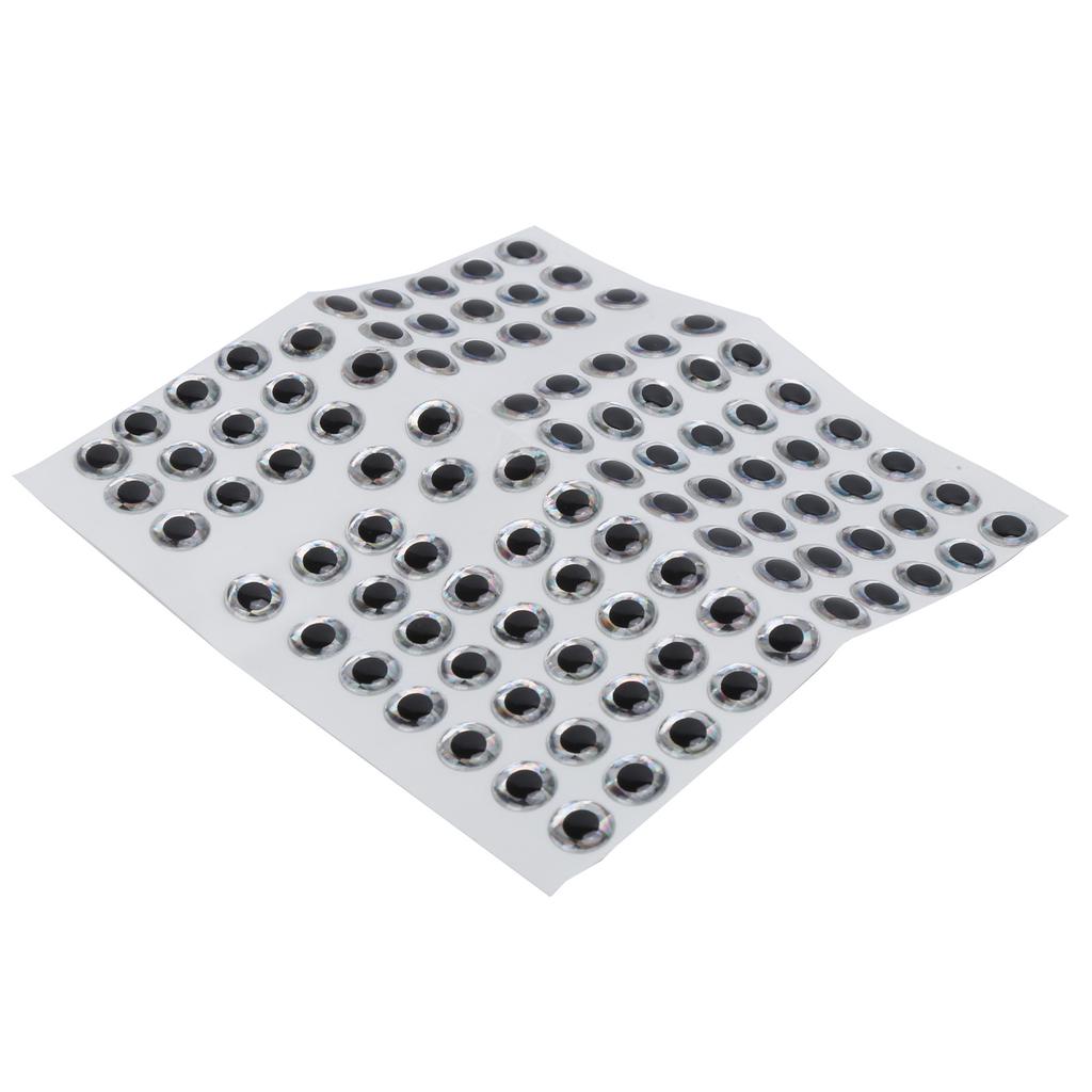100Pcs Fish Eyes Stickers Artificial Simulation Fake Fishing Eyes Accessories for DIY Lures Making