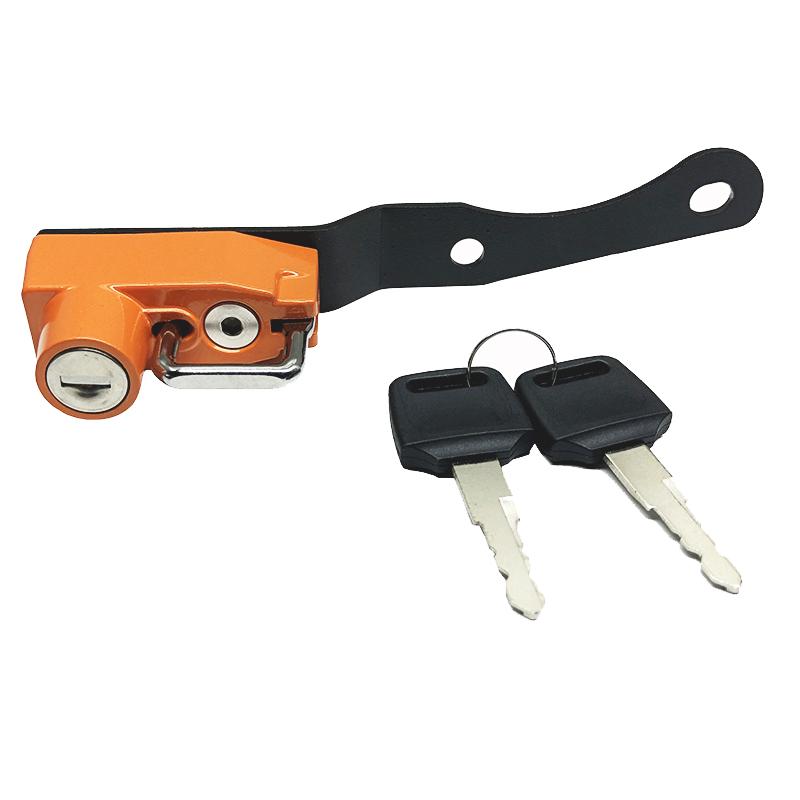 For YAMAHA MT09 MT-09 Tracer FJ 09 XSR900 2016-  Motorcycle Anti-theft Security Alloy Helmet Lock Mount Hook with 2