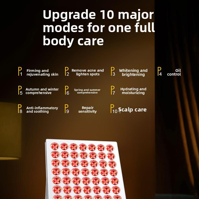 Beauty Salon Special Large Row Lights Led Beauty Instrument Brightening Light Printing Mask Instrument Home Photon Skin Rejuvenation Instrument