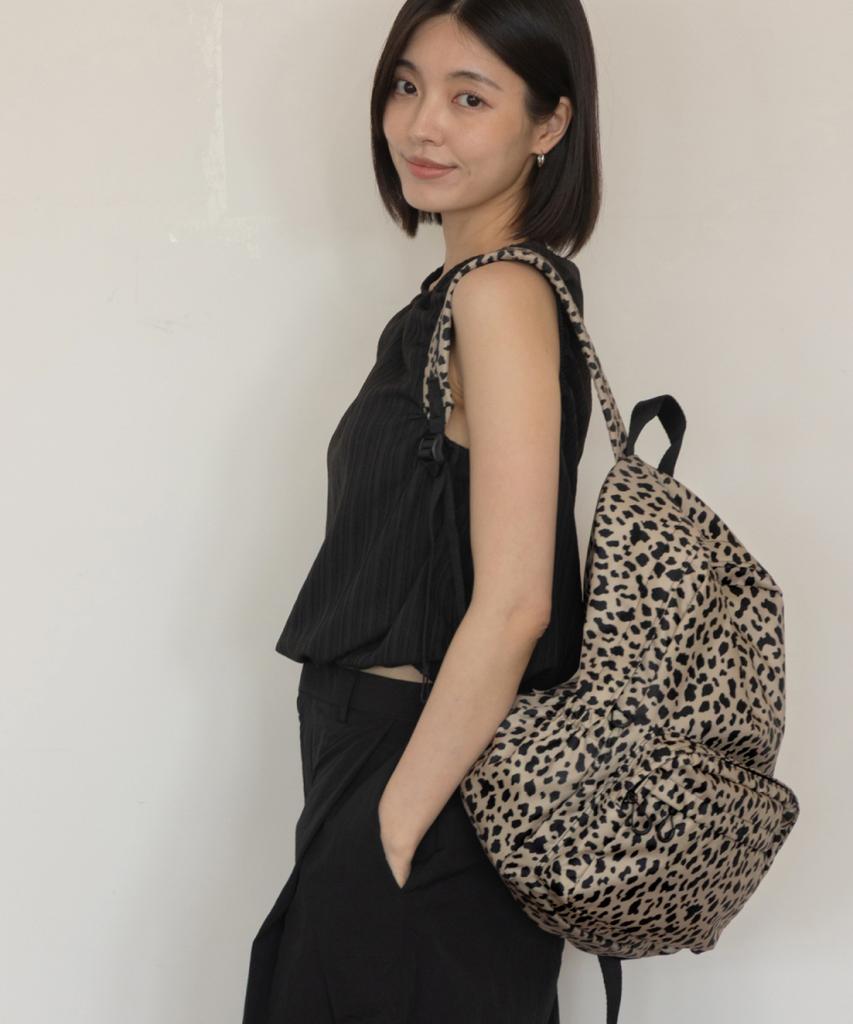 Highloop Leopard Flower Travel Backpack