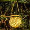 Hanging Lanterns Table Lights,Automatic Switch Garden Decoration