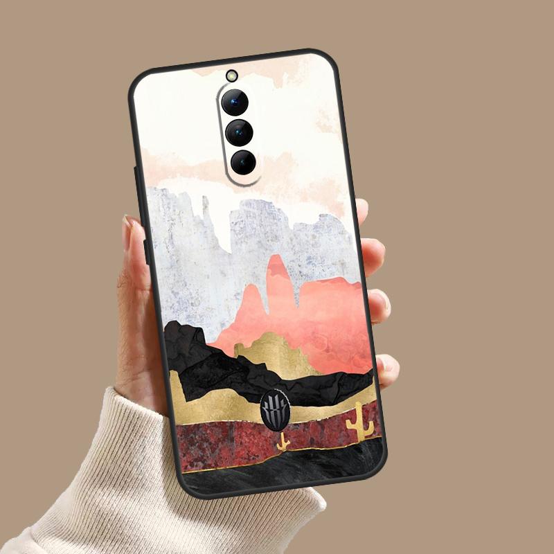 

Золотой Пейзаж Чехол Для ZTE Nubia Red Magic 11 9S 8S 8 9 10 10S Pro Plus 6 7 6S 7S Pro 5G 6R 10 Air Обложка RedMagic 11 Pro Plus