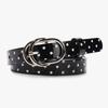PU Leather Y2K Belt Millennial-Style Skirts Waistband Sweet Retro Thin Belt  Female