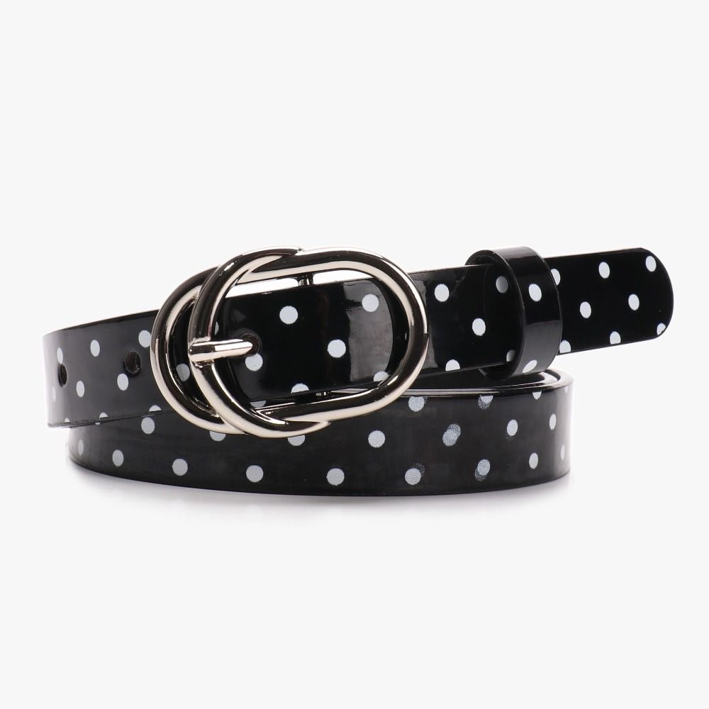 PU Leather Y2K Belt Millennial-Style Skirts Waistband Sweet Retro Thin Belt Female
