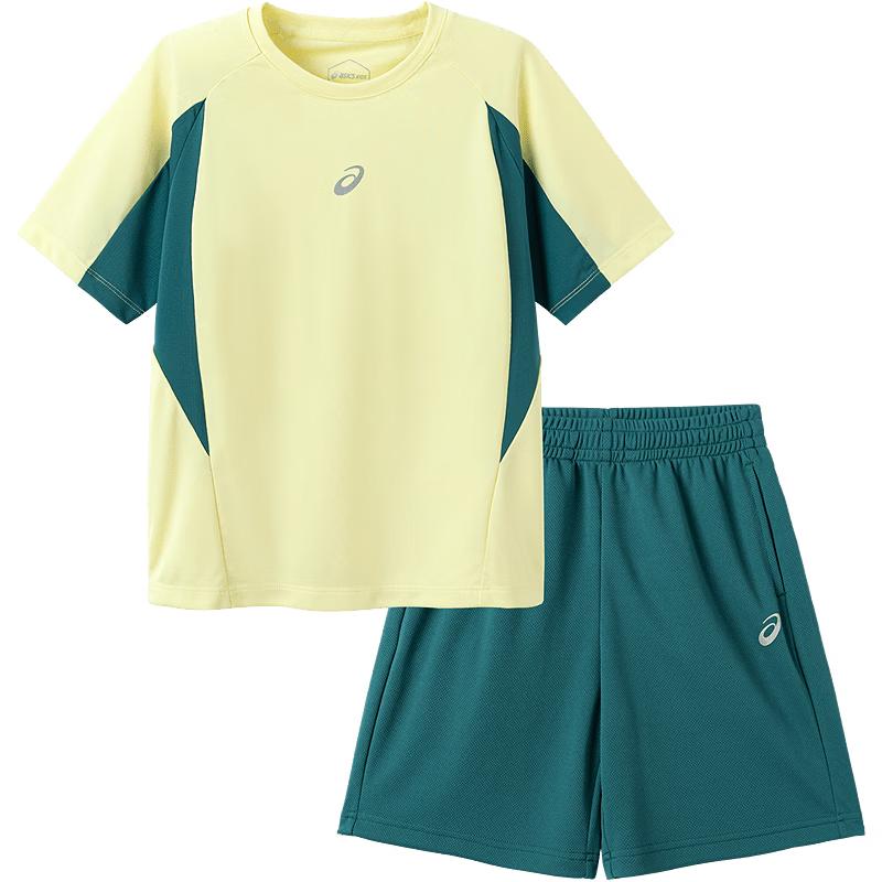 Asics Kids  Summer Quick-Dry T-Shirt & Shorts Set 120