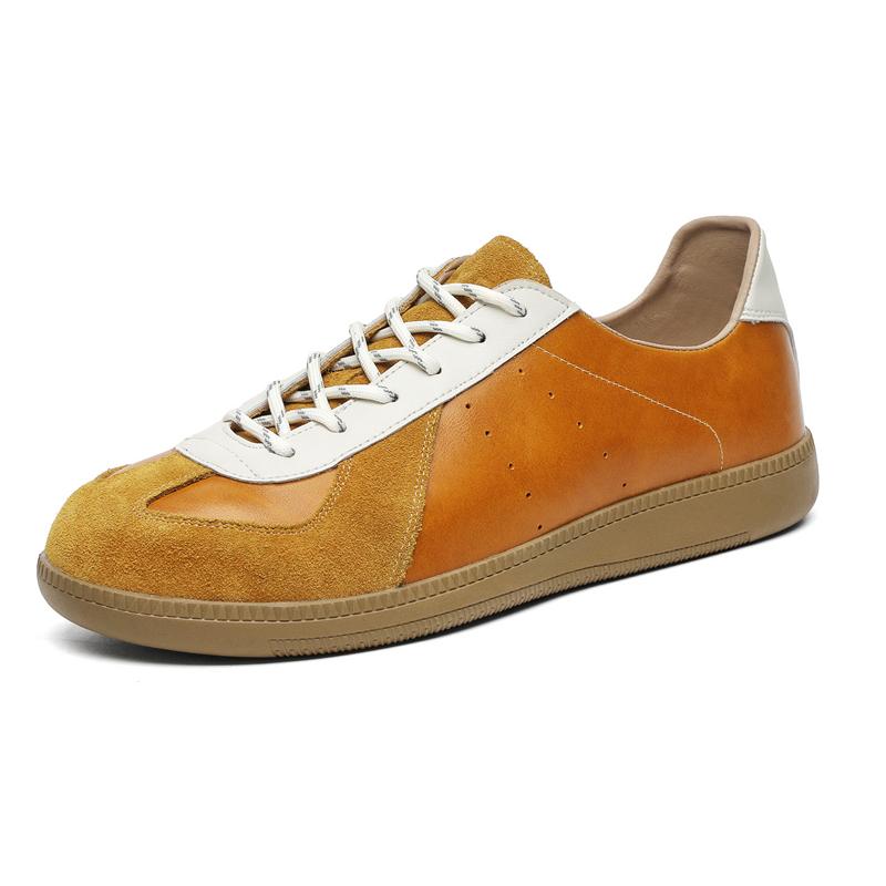 Fashion 2025 Men Causal Shoes Spring Vintage Leather Casual Walking Shoes Men Leisure Jogging Sneakers Zapatos Mujer Man Tennis Trainers