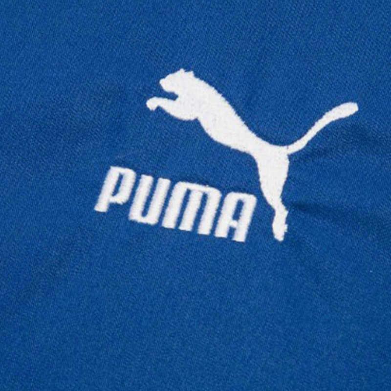 Puma Archive Pack Embroidered Logo Crew Neck Sweatshirt Unisex Tops Blue 622781-67