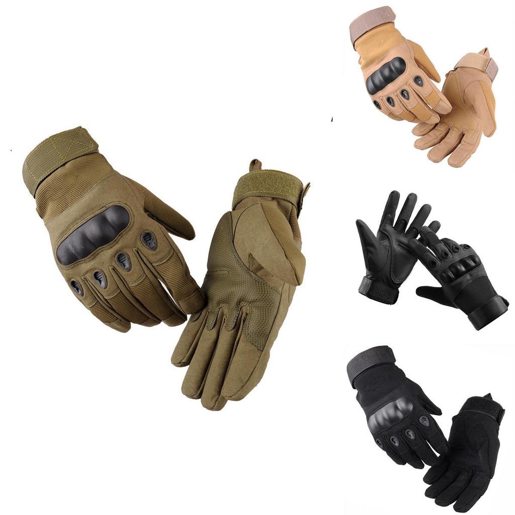 Mens Tactical Cycling Gloves With Anti Slip Nylon For Outdoor Riding And Exercise