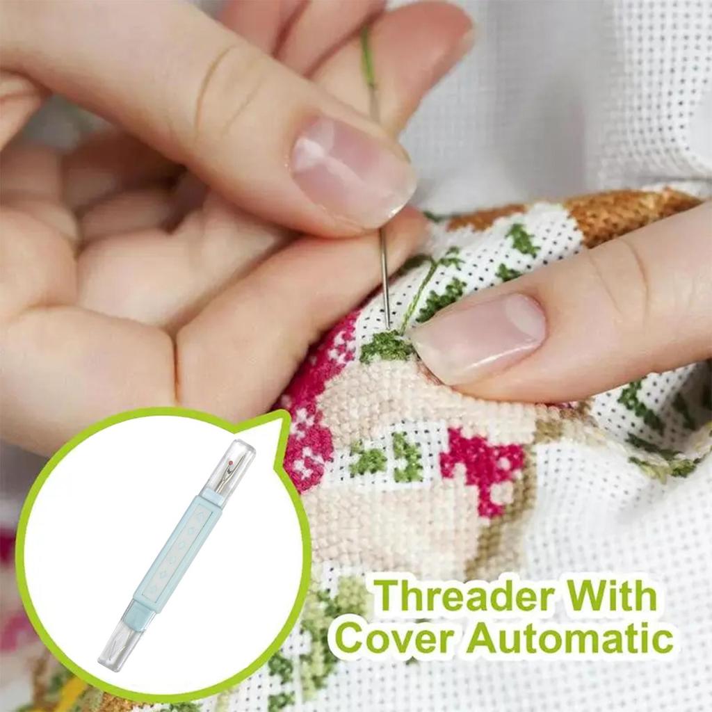 Needle Threader Tool Lightweight Threading Device Threaders For Sewing For Men Youth Teens Girlfriend Wife Friend Sister