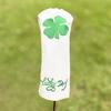 Global 1 Wood Golfing Club Headcover Successful Quadrifoil Trifolium Pattern Permanent Against Scratch Water Resistant Simple