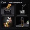 XINO 320mL Double-Wall Antimicrobial Glass Tea Tumbler