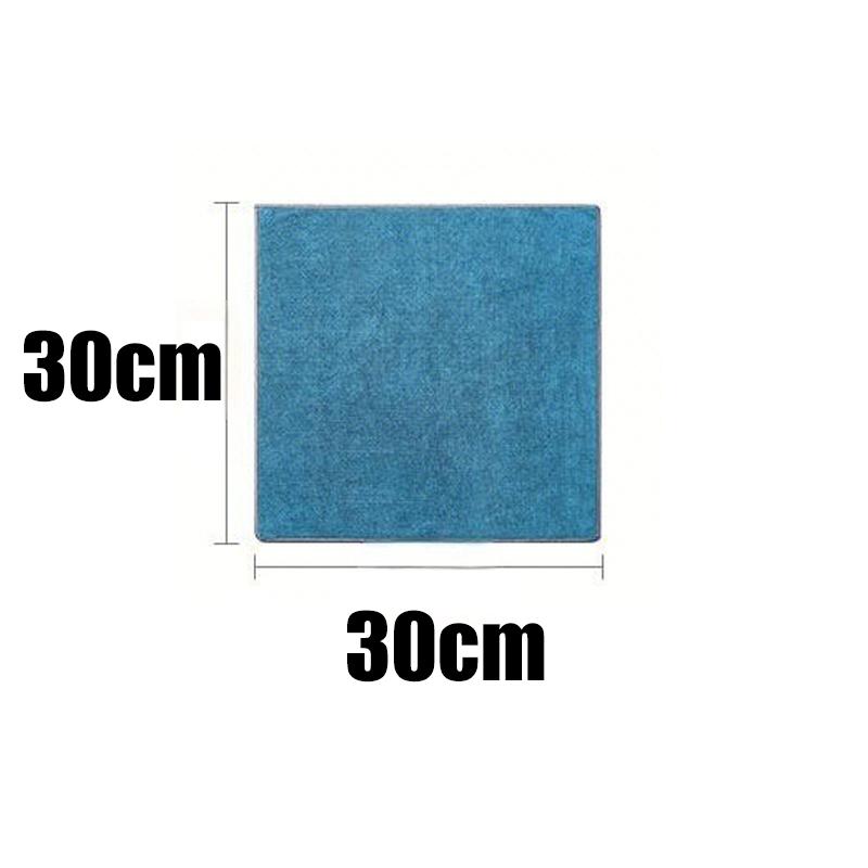 Microfiber Cleaning Towel Thicken Soft Drying Cloth Car Body Washing Towels Double Layer Clean Rags Car Accessories
