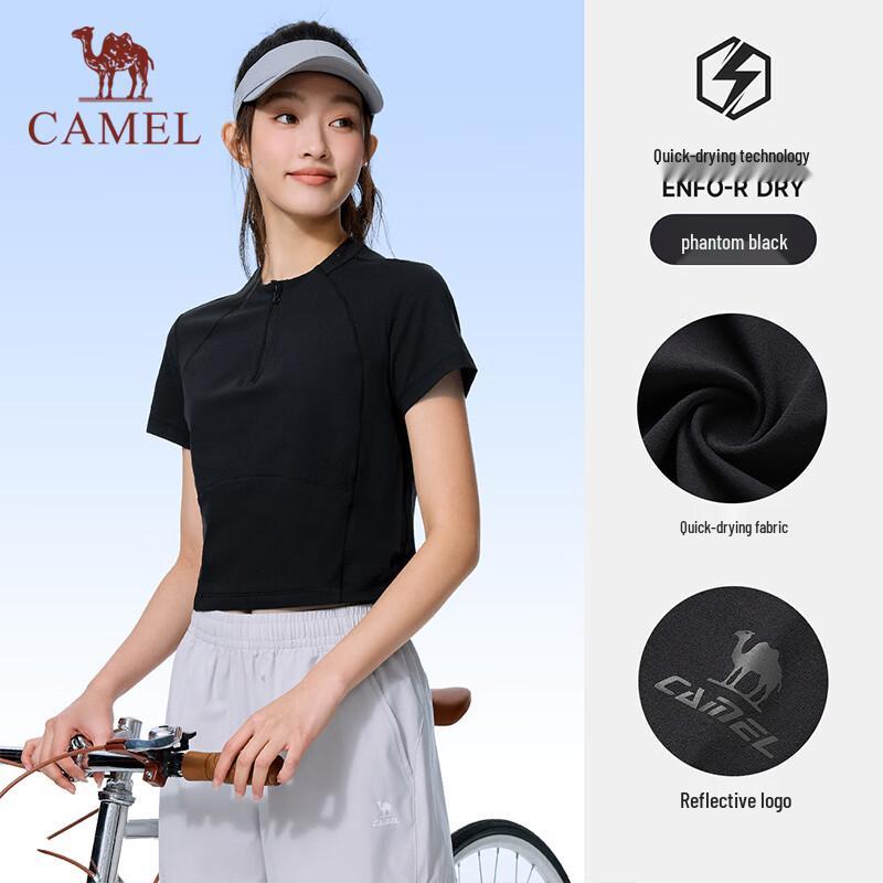 CAMEL Women s Quick-Dry Sport T-Shirt M
