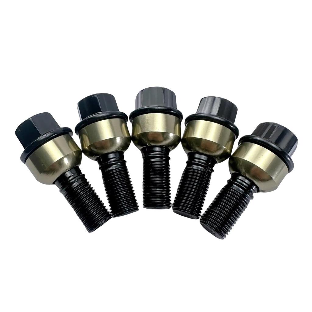 Śruby kół samochodowych Kompatybilne z Porsche Do Macan 4 szt./5 szt. Śruby Śruby do opon Śruba koła