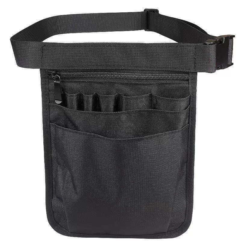 Halbkörper-Schürze mit Hüfttasche, waschbar, Mehrzwecktaschen, große Kapazität für Haus, Küche, Backen, BBQ, Grillen