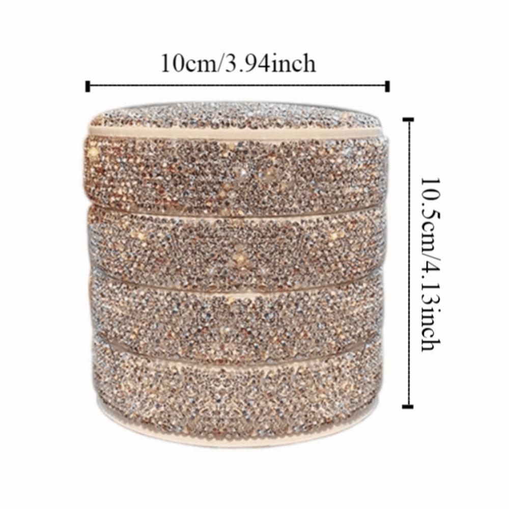 Ohrringhalter Drehbar Schmuckaufbewahrungsbox Strass Ring Armband Aufbewahrung Damen