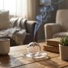 Integrated Ball Design Incense Holder With Tray Incense Sticks Tray Tabletop Incense Base  Yoga