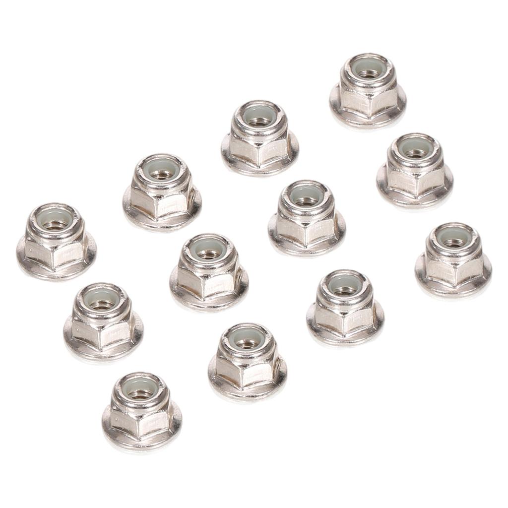 Buy 12x M4 Wheel Lock Nuts Replacement Parts for HSP110 RC Car Black