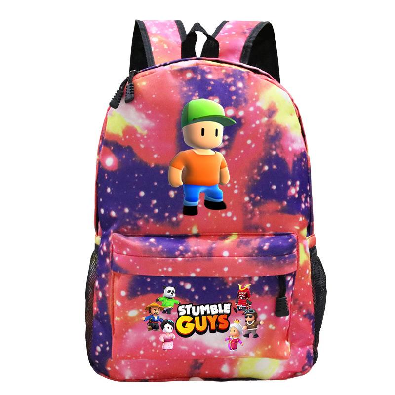 Collision Party Game Merchandise Printing Trend Student Leisure Children Double Shoulder Bag
