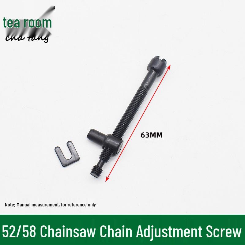 Logging Chainsaw Guide Bar Tensioner Screw for 25" Small Gasoline Saw