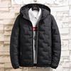 Giacca Invernale Calda in Cotone Spesso con Cappuccio per Uomini Taglie Forti - Cappotto Casual & alla Moda per Protezione dal Freddo