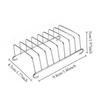 1PC Air Fryer Toast Rack Fish Grill Rectangular Food Display Tool for Air Fryer Accessories