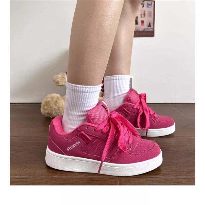 Women's Fashionable Casual Thick Sole Height Increasing Lightweight Board Shoes