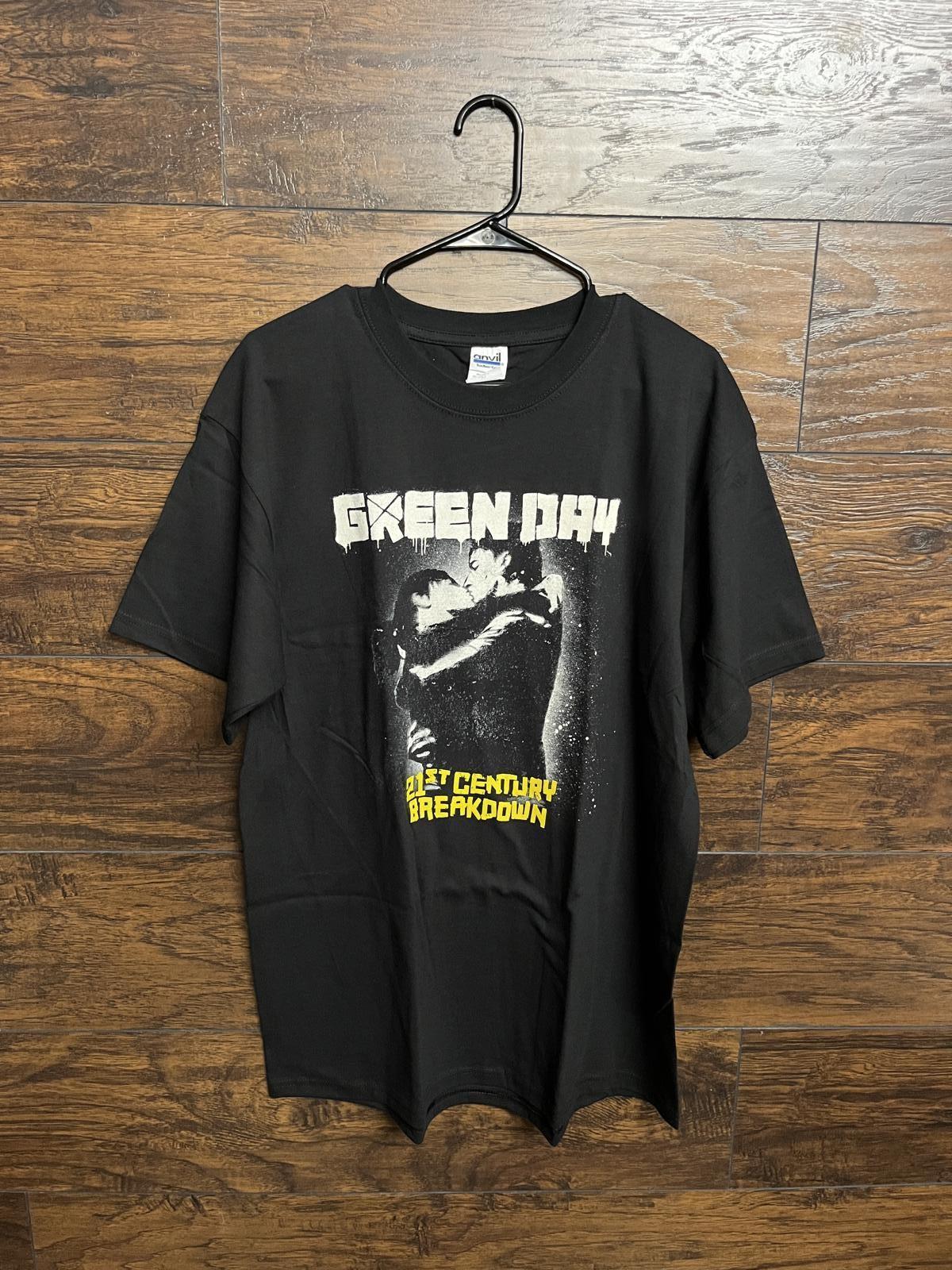 Green Day T-shirt Kiss - Album 21st Century Breakdown XL S