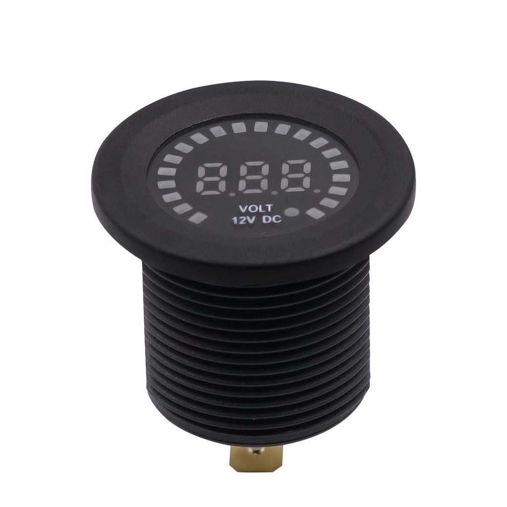 12V LED Digital Voltage Socket Meter Display Auto Car Motorcycle Panel Volt Meter