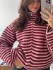 2025 Autumn/Winter Women's High-End Stand Collar Slim Fit Cardigan Sweater