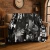 Moda Harry Styles Cantante Stella Coperta di Flanella Morbida Calda Coperta Plaid per Camera da Letto Soggiorno Letto Viaggio Campeggio Picnic Regalo