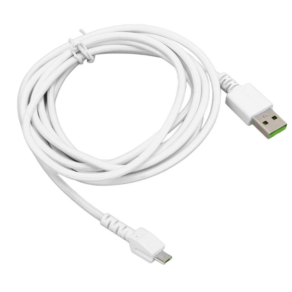 USB Mouse Charging Cable Weaved Wireless Gaming Mouse Charging Cord for Naga Pro DeathAdder V2 Pro
