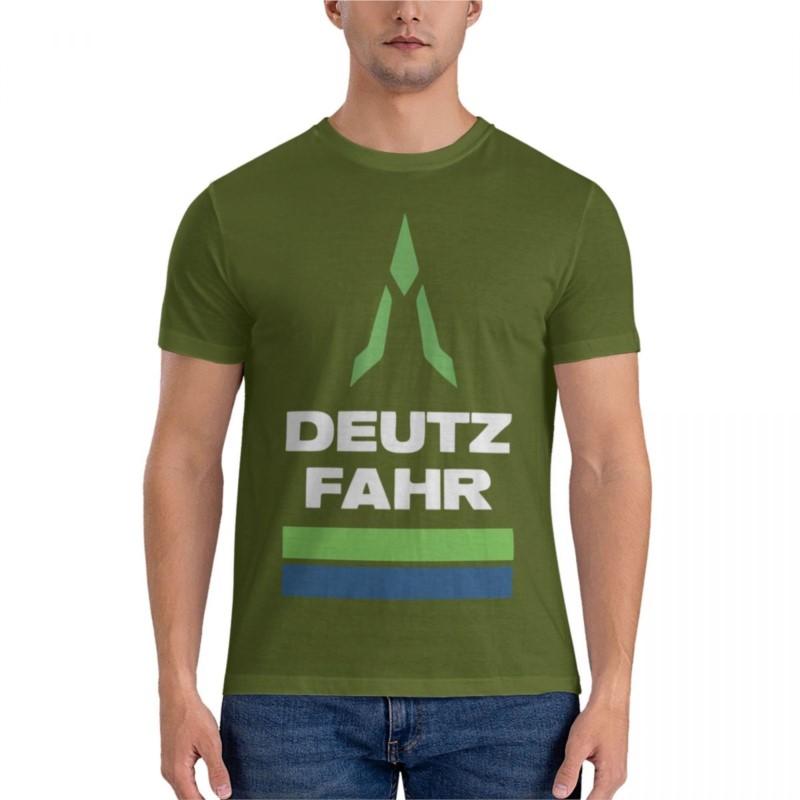BESTSELLER Deutz Fahr Logo Merchandise Essentielles Klassisches T-Shirt Eng anliegendes T-Shirt Herren Trainingsshirts T-Shirt für einen Jungen