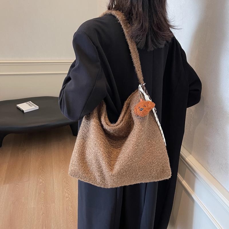 Tote Bag Women's New Fashionable Large-capacity Commuter Shoulder Bag Shopping Bag