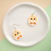 Easter Personality Cute Acrylic Earrings Simple Temperament Versatile Stud Earrings Earrings